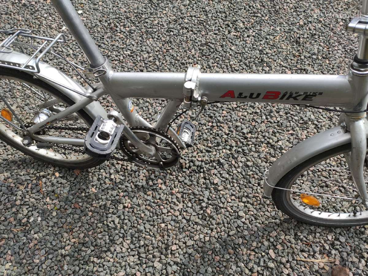 Sulankstomas lengvas Alubike dviratis - nuotraukos Nr. 9