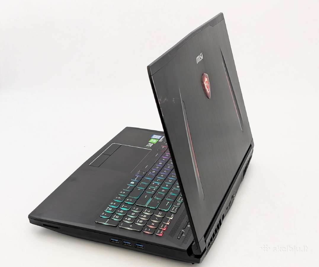 Msi Gt63 Titan 8sg i7 256gb SSD +HDD Rtx 2080 144 - nuotraukos Nr. 6