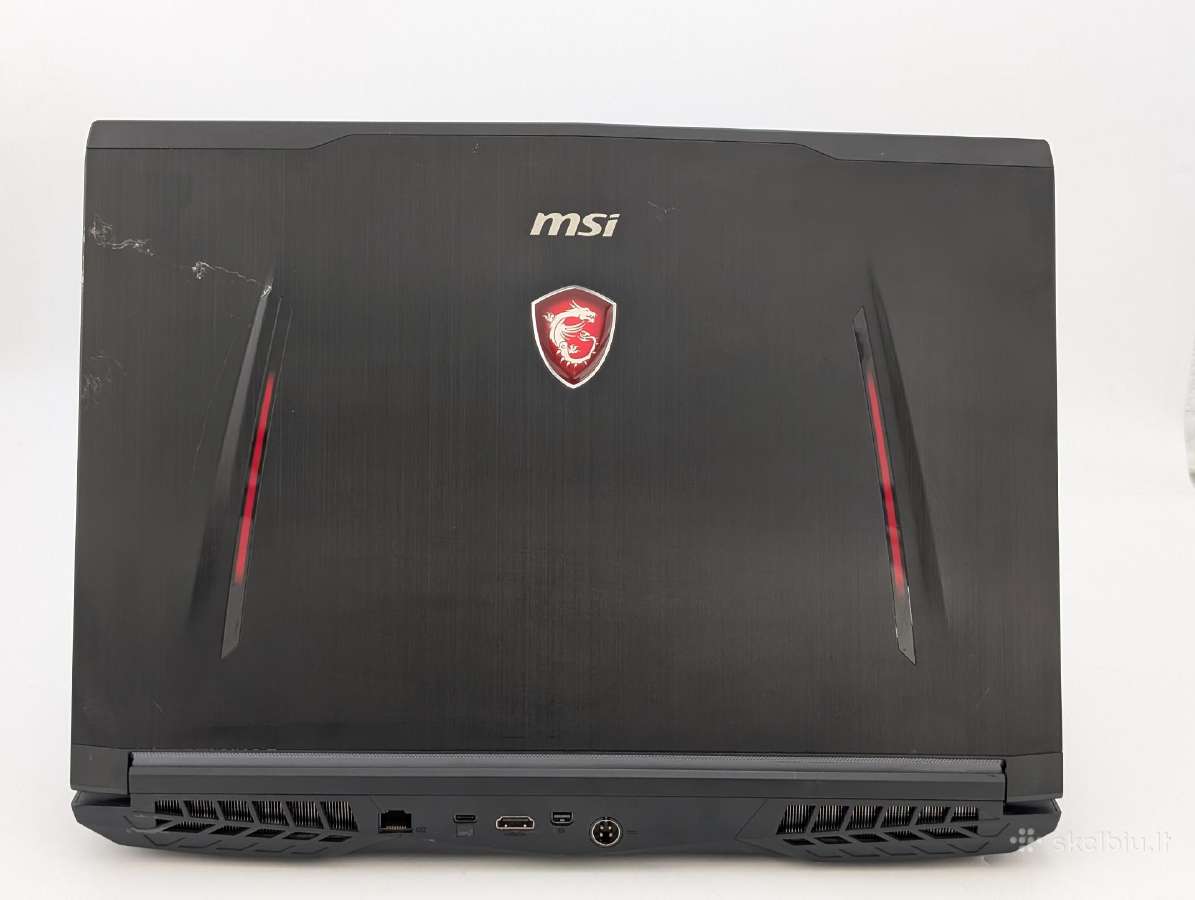 Msi Gt63 Titan 8sg i7 256gb SSD +HDD Rtx 2080 144 - nuotraukos Nr. 7