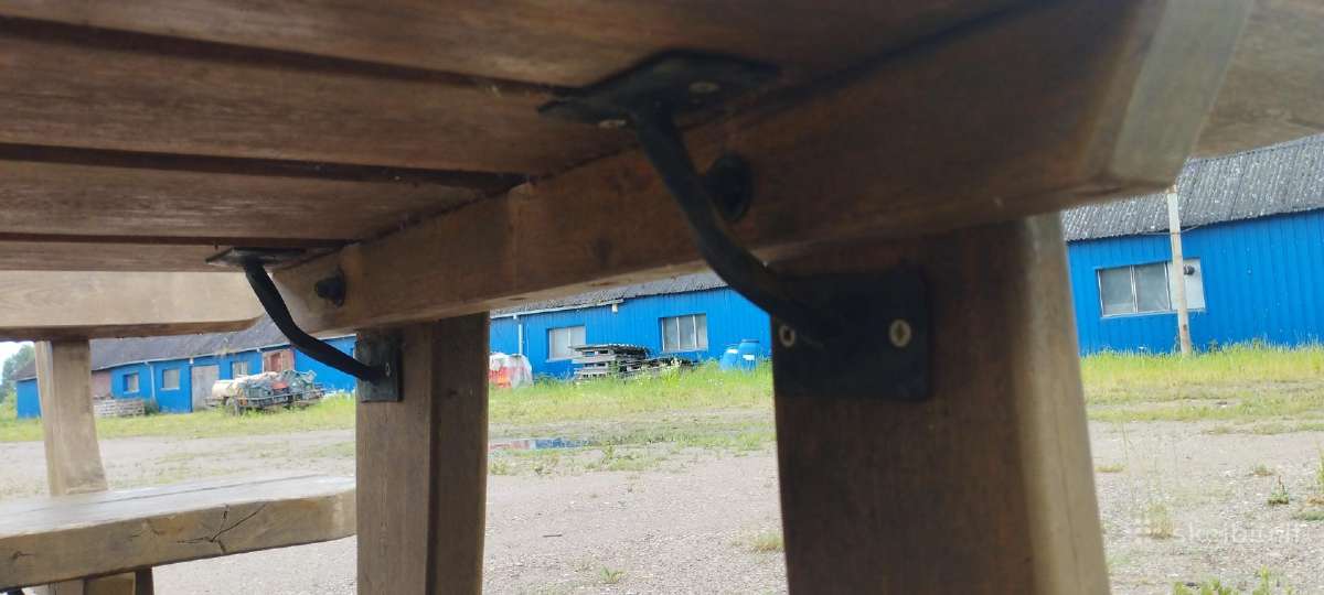 Ąžuoliniai lauko baldai - nuotraukos Nr. 8