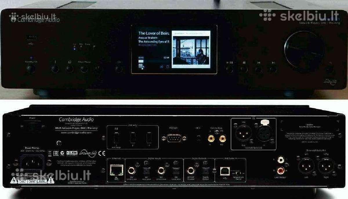 Cambridge Audio Azur 851n tinklo grotuvas / Dac - nuotraukos Nr. 3