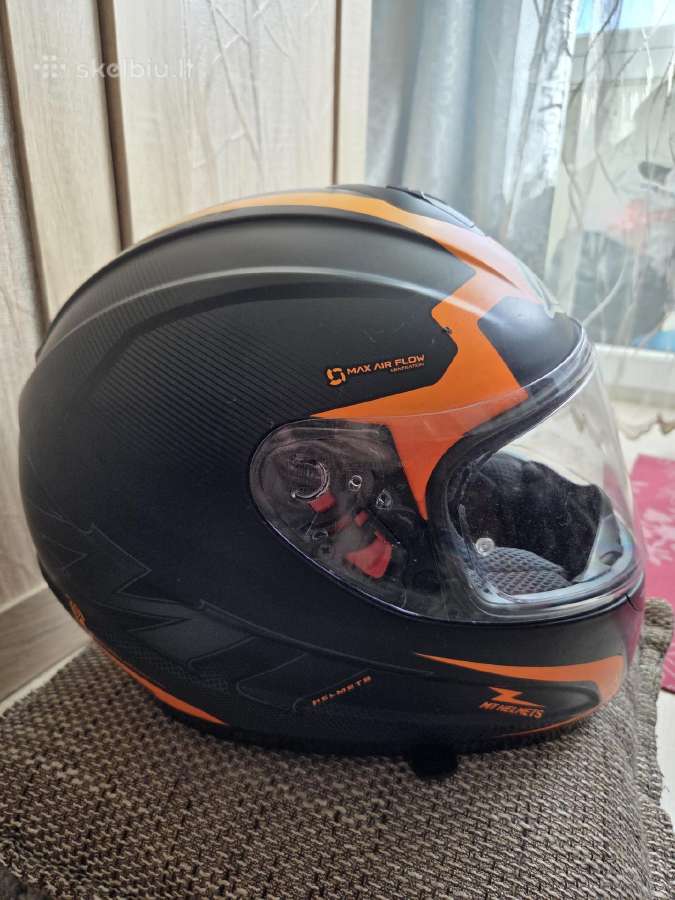 L dydis, Mt Helmets Thunder 2 Squad šalmas - nuotraukos Nr. 2