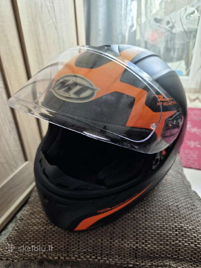 L dydis, Mt Helmets Thunder 2 Squad šalmas - nuotraukos Nr. 5