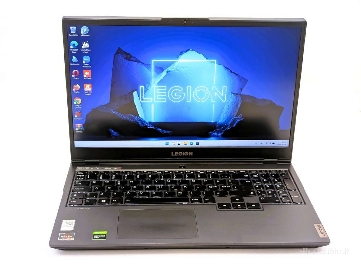 Lenovo Legion 5 R5/16gb/1tb/gtx1660ti 6gb 120hz - nuotraukos Nr. 2