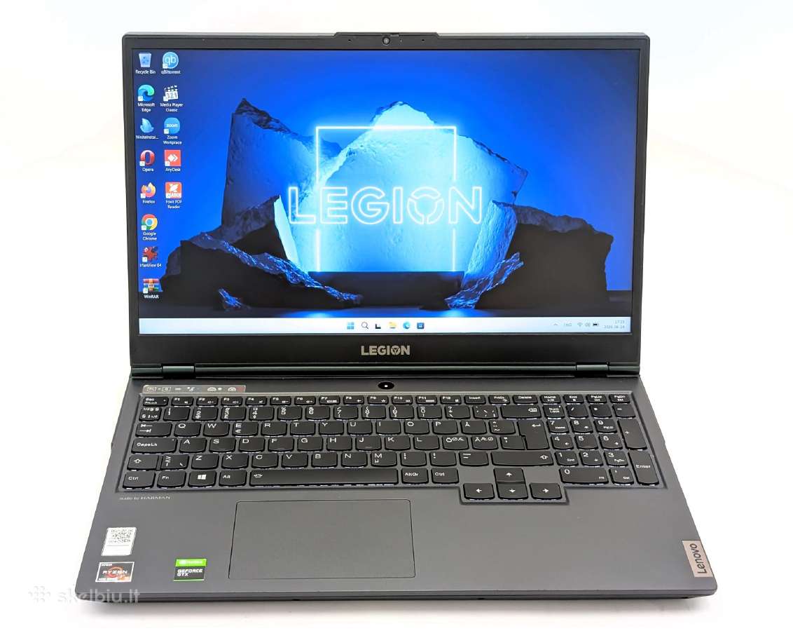 Lenovo Legion 5 R5/16gb/1tb/gtx1660ti 6gb 120hz - nuotraukos Nr. 3