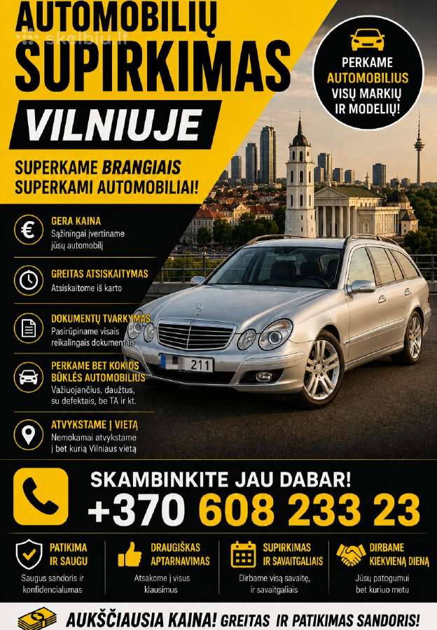 Automobilių Supirkimas Vilniuje 24/7 - nuotraukos Nr. 2