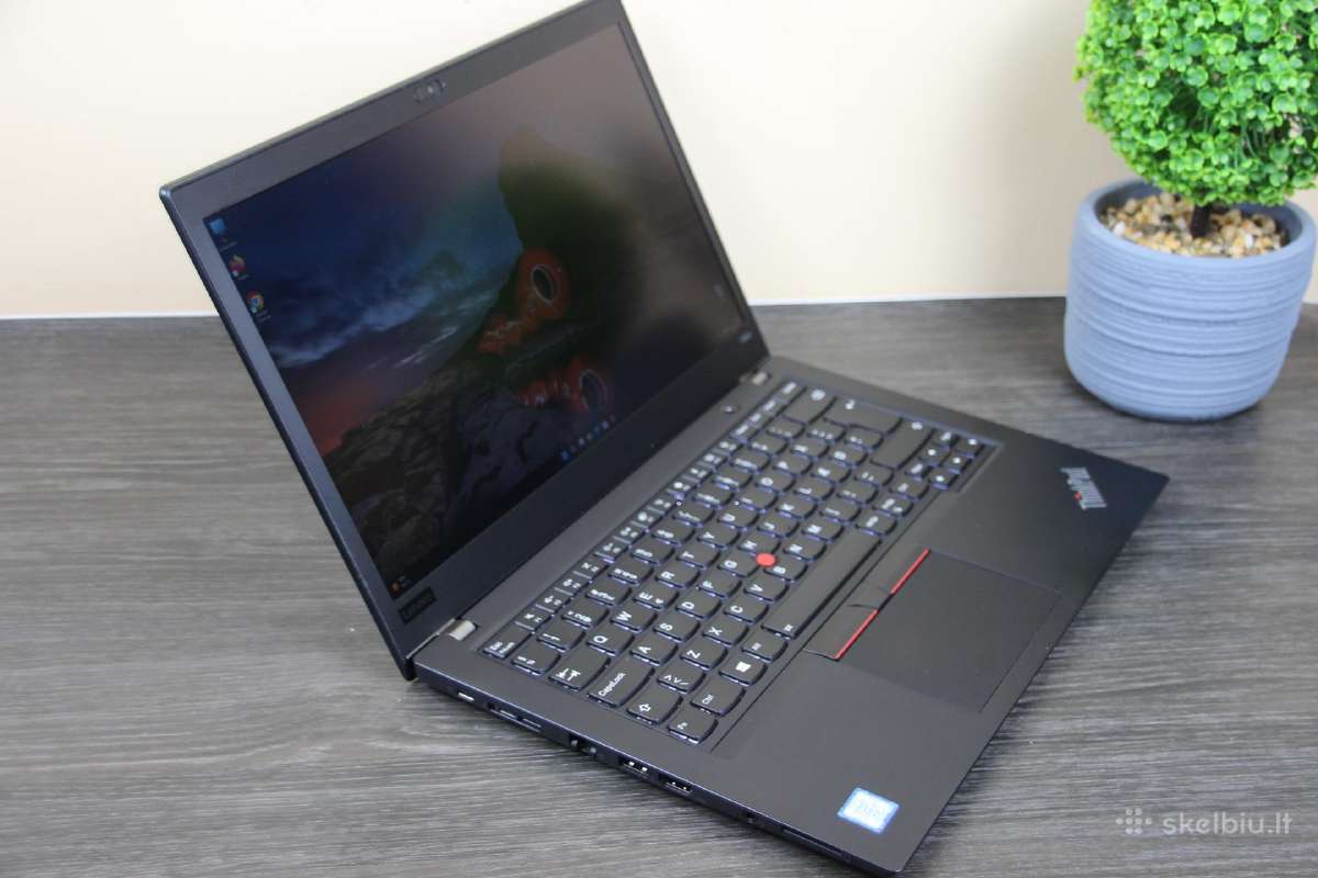 Lenovo T480s i7 Fullhd Ips touch 16/24gb 256gb - nuotraukos Nr. 5