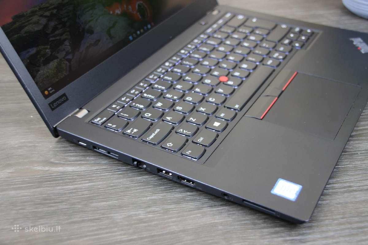 Lenovo T480s i7 Fullhd Ips touch 16/24gb 256gb - nuotraukos Nr. 6