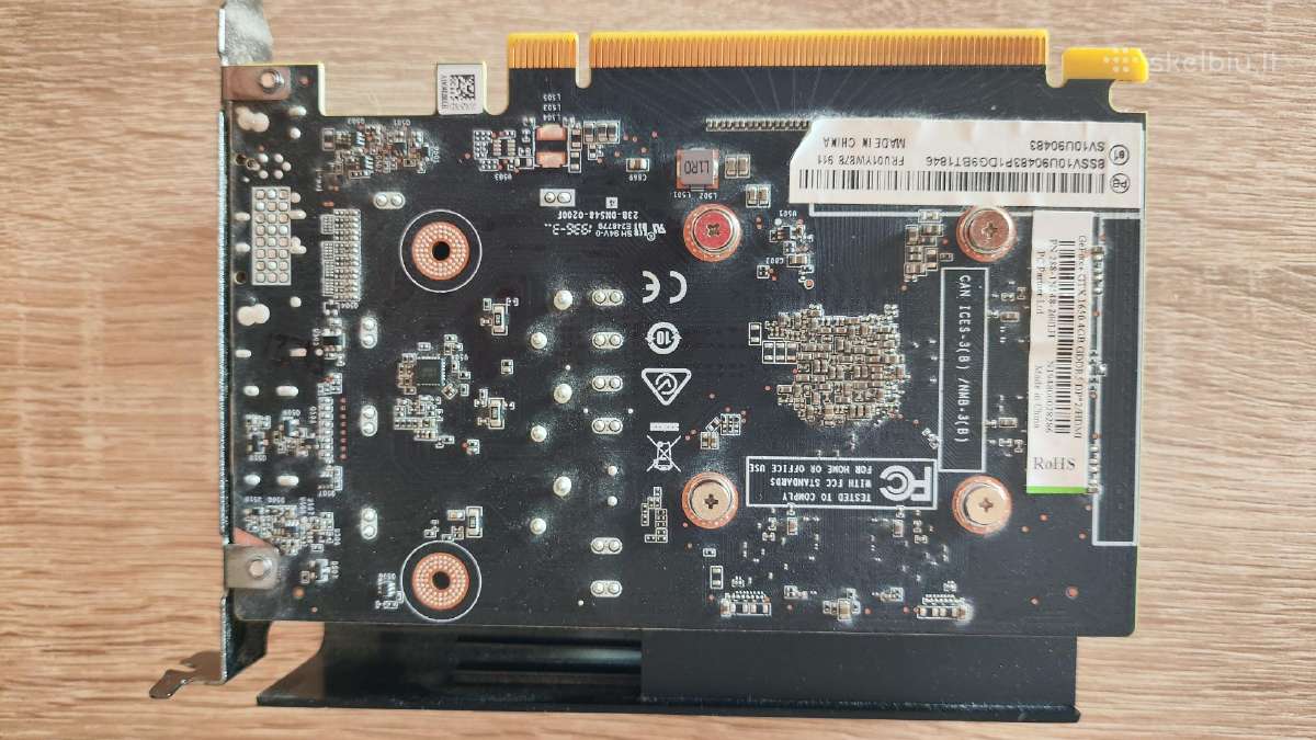 Geforce Gtx 1650 4gb Ddr5 - nuotraukos Nr. 2