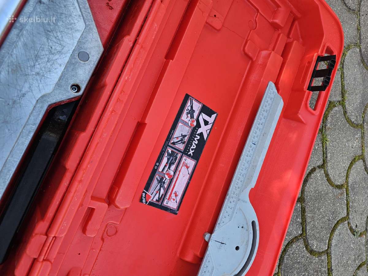 Rubi Tx-1250 Max Plytelių Pjaustyklė su dėžę. - nuotraukos Nr. 2