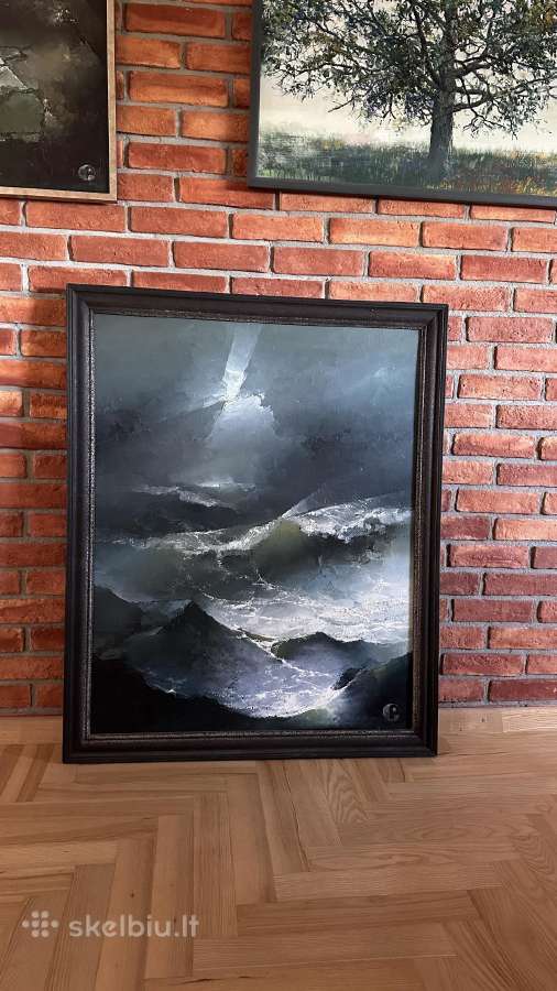 Petro Lukošiaus paveikslas 100x80 - nuotraukos Nr. 2