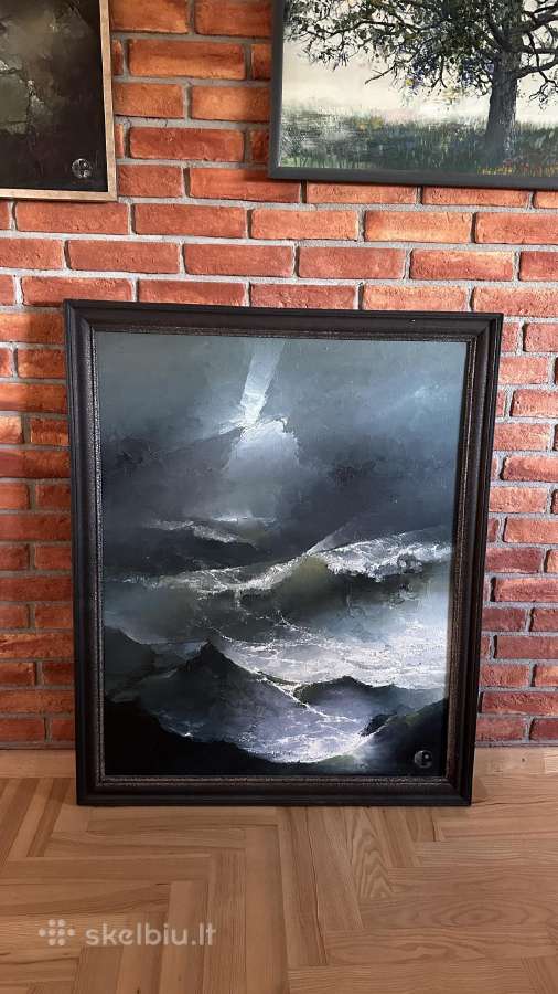 Petro Lukošiaus paveikslas 100x80 - nuotraukos Nr. 3