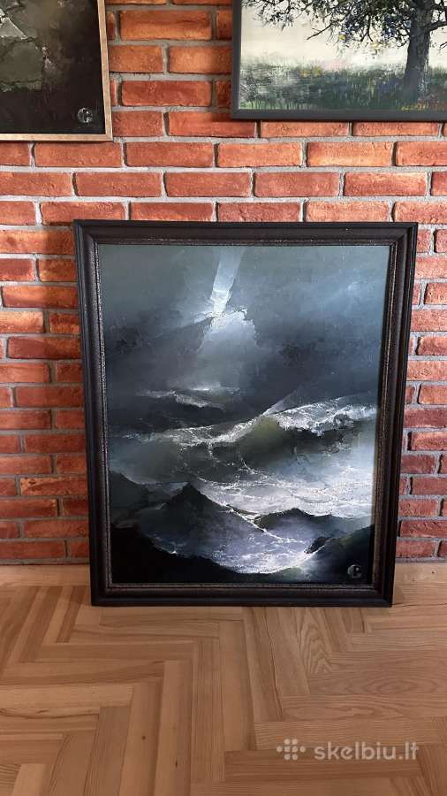 Petro Lukošiaus paveikslas 100x80 - nuotraukos Nr. 4