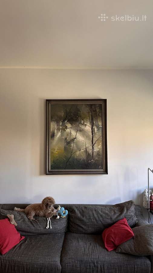 Petro Lukošiaus paveikslas "Miškas", 100x80 - nuotraukos Nr. 3