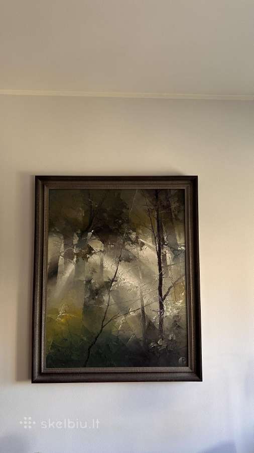 Petro Lukošiaus paveikslas "Miškas", 100x80 - nuotraukos Nr. 4