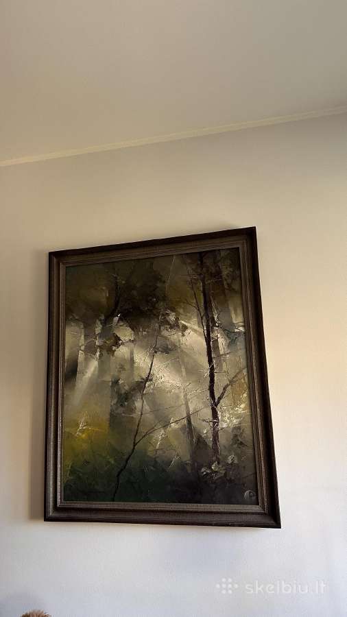 Petro Lukošiaus paveikslas "Miškas", 100x80 - nuotraukos Nr. 5