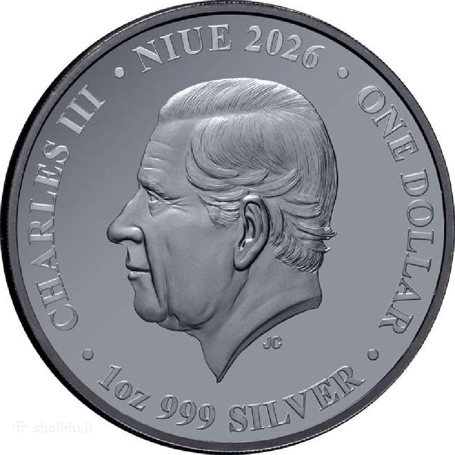 Sidabrinė moneta Šachmataia - Pėstininkas, 1 oz - nuotraukos Nr. 2