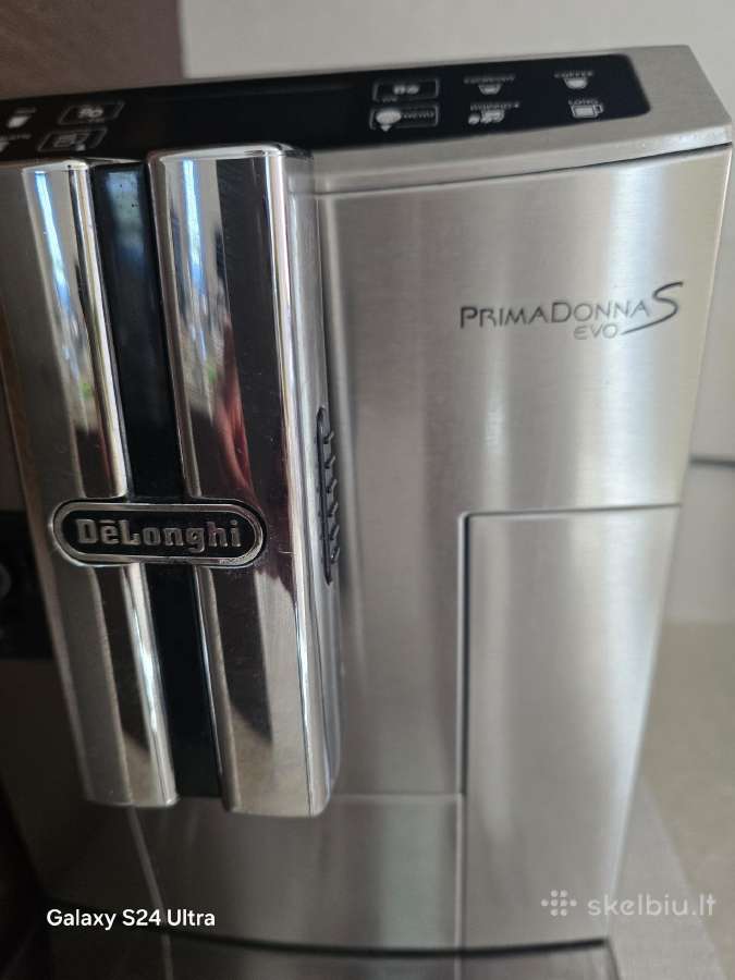 Kavos aparatas Delonghi Prima Donna S EVO, puikus - nuotraukos Nr. 2