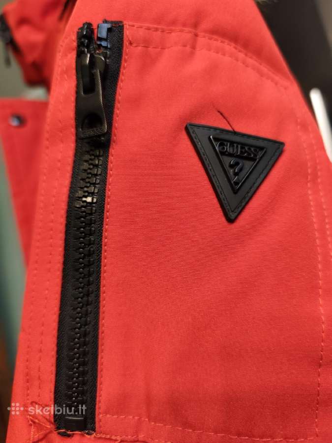 Ryški ir šilta Guess žieminė striukė (L dydis) - nuotraukos Nr. 10
