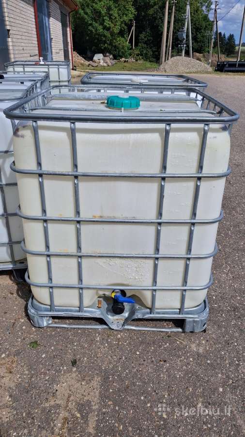 Ibc konteineriai dėvėti 1000l - nuotraukos Nr. 3