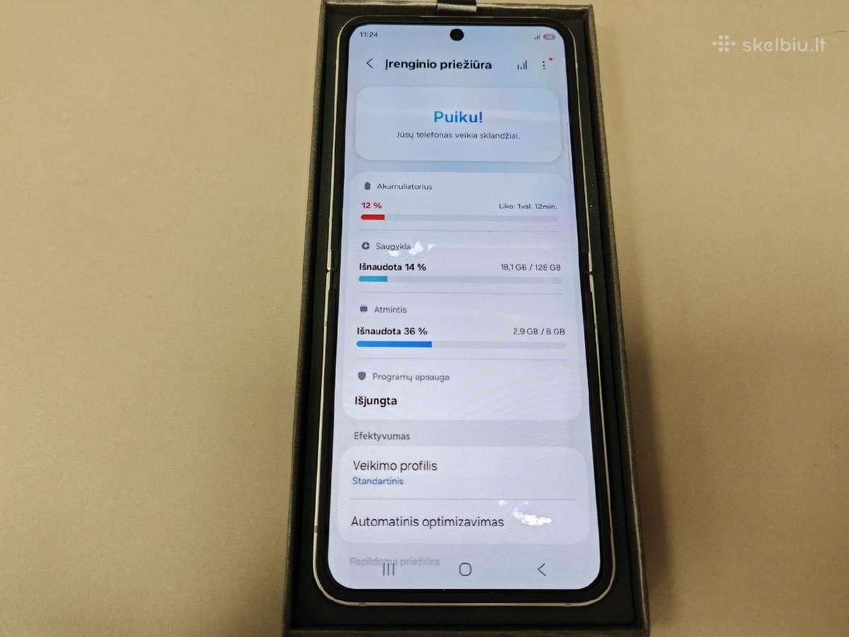 Samsung Galaxy Z Flip7 Fe - nuotraukos Nr. 5