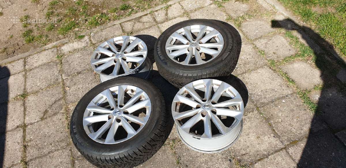 Originalūs Nissan Qashqai R17 ratlankiai (5x114.3) - nuotraukos Nr. 2