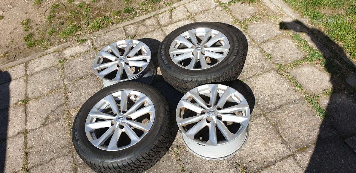 Originalūs Nissan Qashqai R17 ratlankiai (5x114.3) - nuotraukos Nr. 3