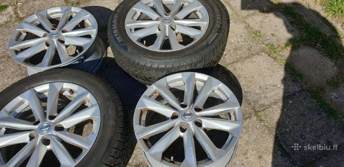 Originalūs Nissan Qashqai R17 ratlankiai (5x114.3) - nuotraukos Nr. 4