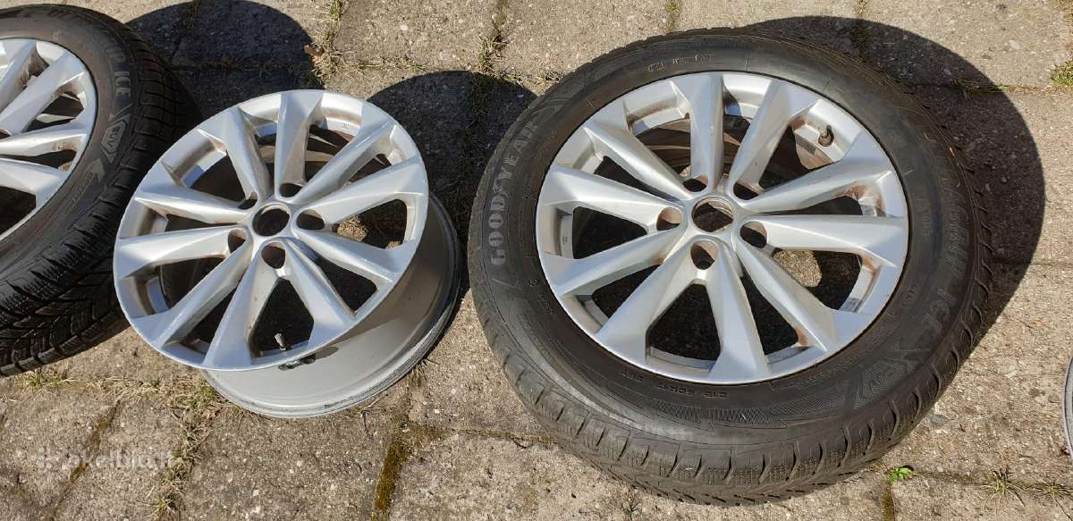 Originalūs Nissan Qashqai R17 ratlankiai (5x114.3) - nuotraukos Nr. 6