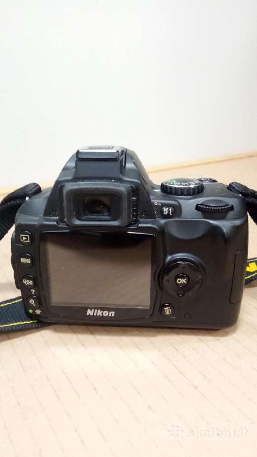 Nikon D40x su objektyvu 18-55, su garantija - nuotraukos Nr. 4