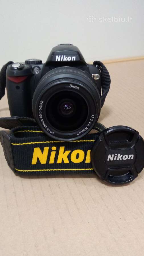 Nikon D40x su objektyvu 18-55, su garantija - nuotraukos Nr. 5
