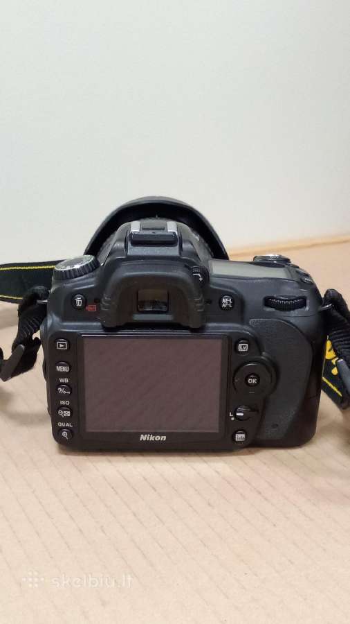 Nikon D90 su objektyvu Tamron, garantija - nuotraukos Nr. 5