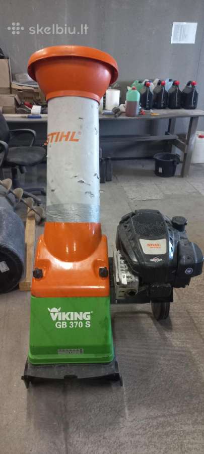 Stihl Gh 370 S benzininis šakų smulkintuvas - nuotraukos Nr. 3