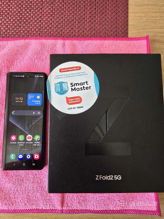 Parduodu samsung fold2 telefoną. - nuotraukos Nr. 3