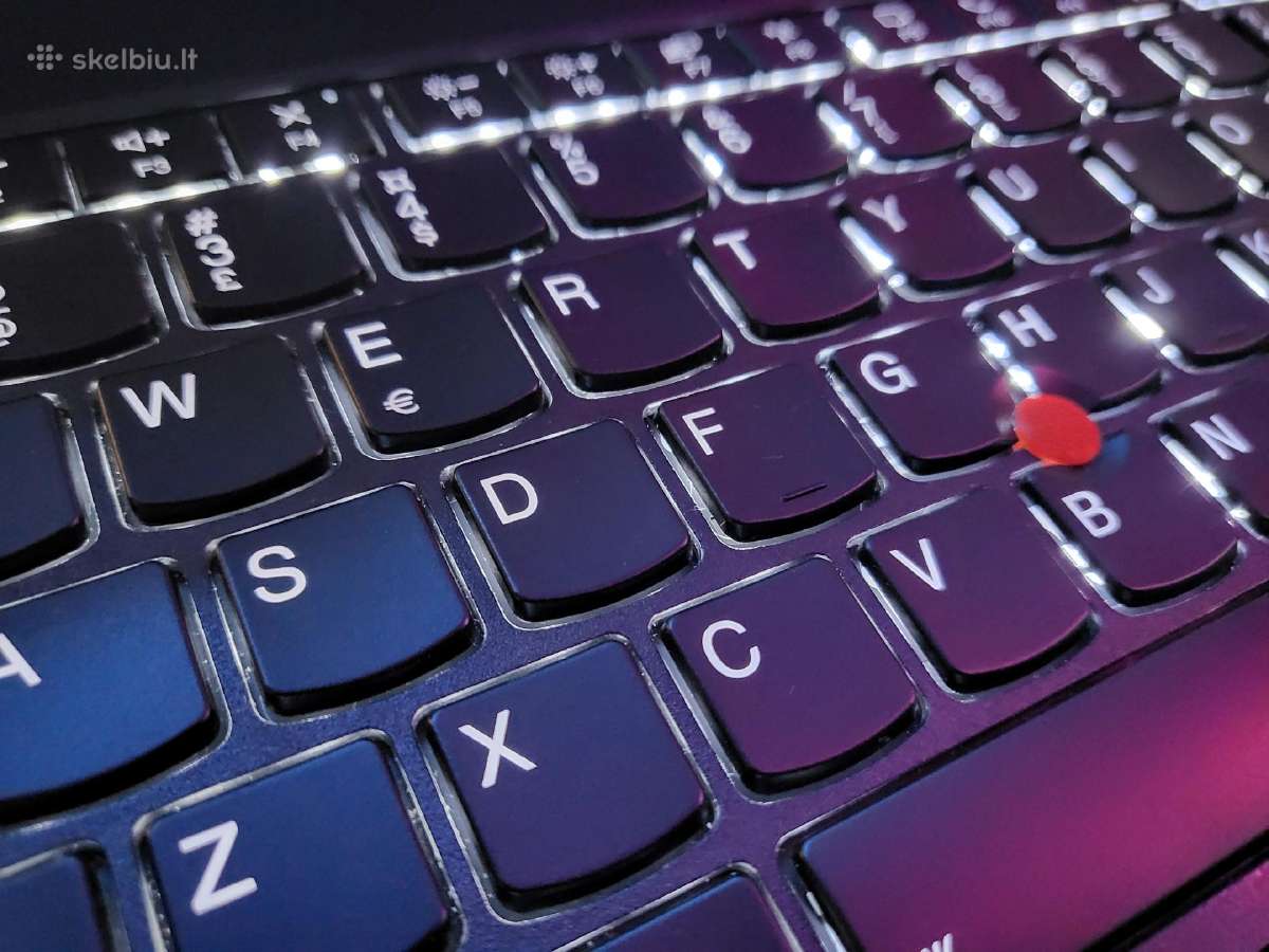 Lenovo T15p / i7 10750h / 16 GB / Nvme / G T. X. - nuotraukos Nr. 2