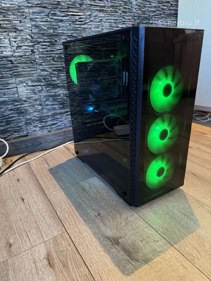 Kompiuteris Intel i5-11400f, 3060 12gb, 16gb RAM - nuotraukos Nr. 2