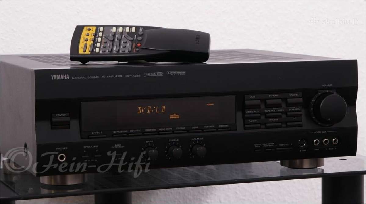 Hi-fi stiprintuvai-resyveriai Yamaha. - nuotraukos Nr. 3