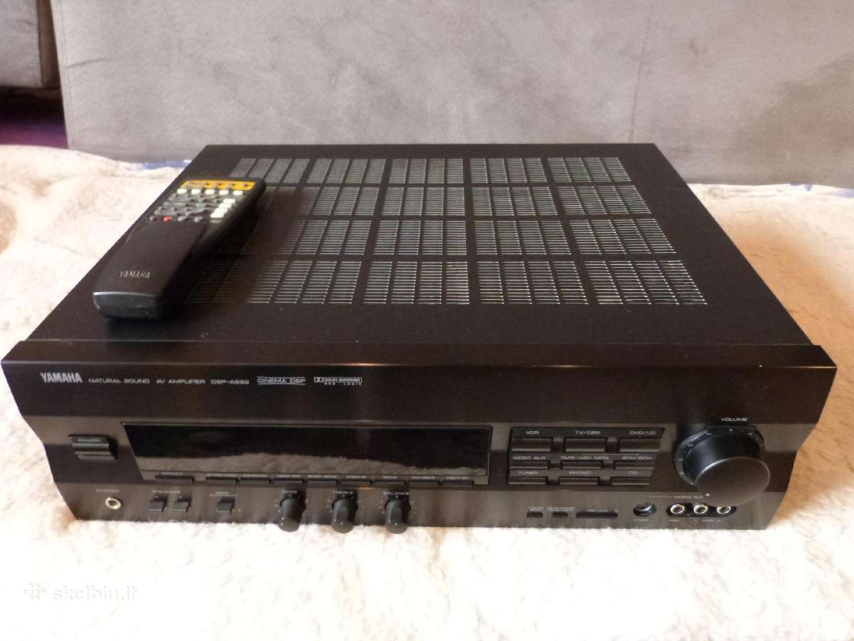 Hi-fi stiprintuvai-resyveriai Yamaha. - nuotraukos Nr. 5