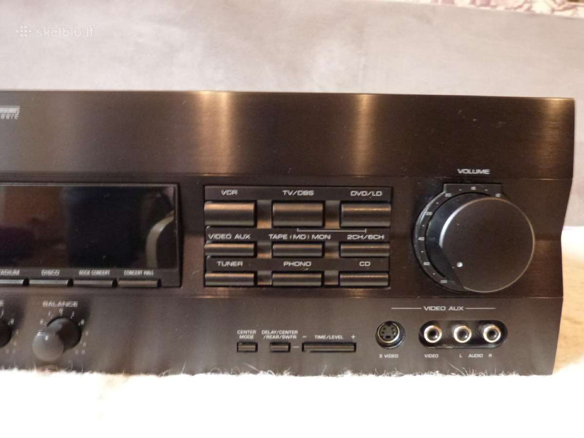 Hi-fi stiprintuvai-resyveriai Yamaha. - nuotraukos Nr. 8