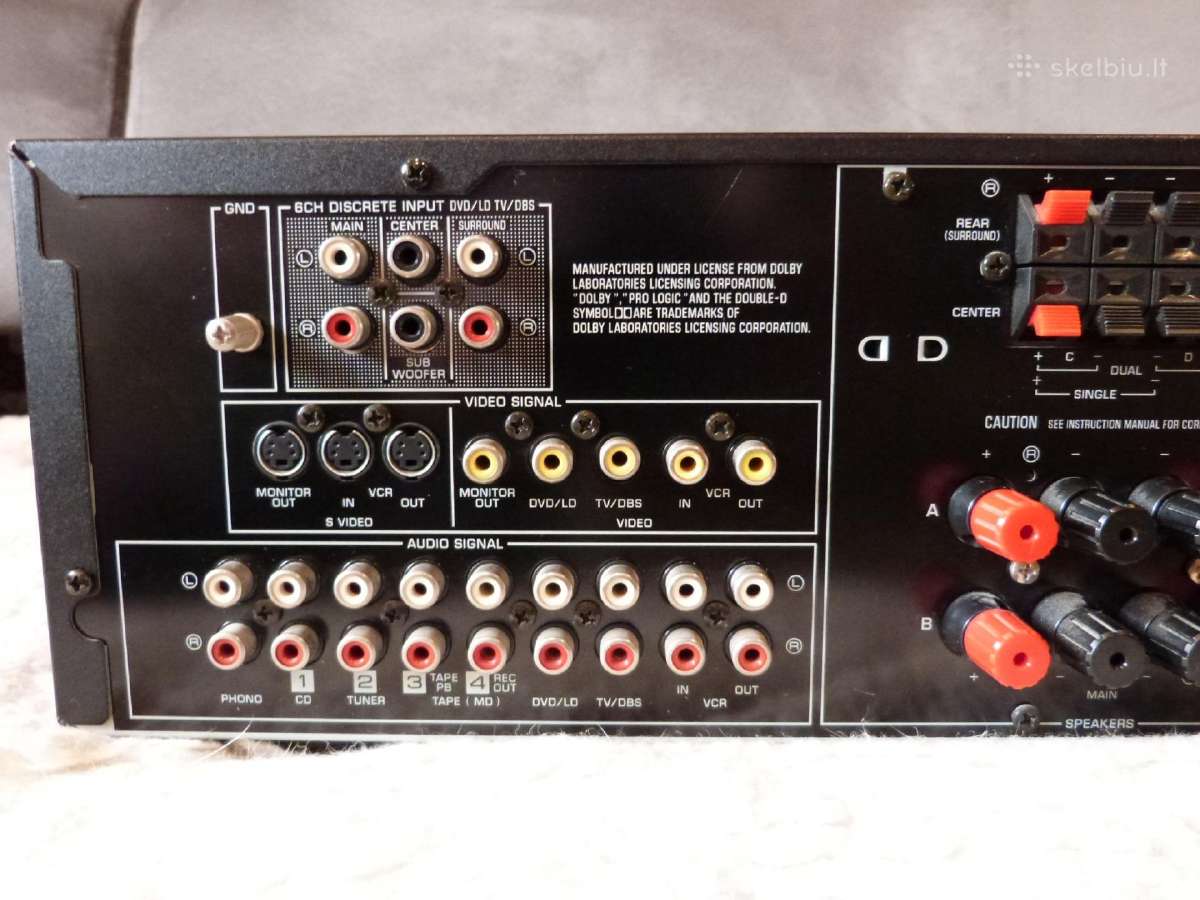 Hi-fi stiprintuvai-resyveriai Yamaha. - nuotraukos Nr. 10