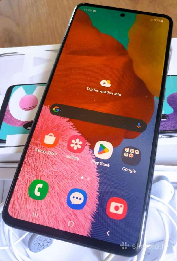 Samsung A51 128gb kaip naujas - nuotraukos Nr. 3