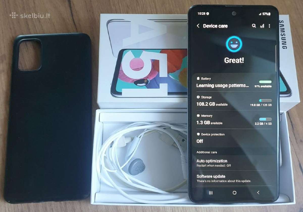 Samsung A51 128gb kaip naujas - nuotraukos Nr. 4