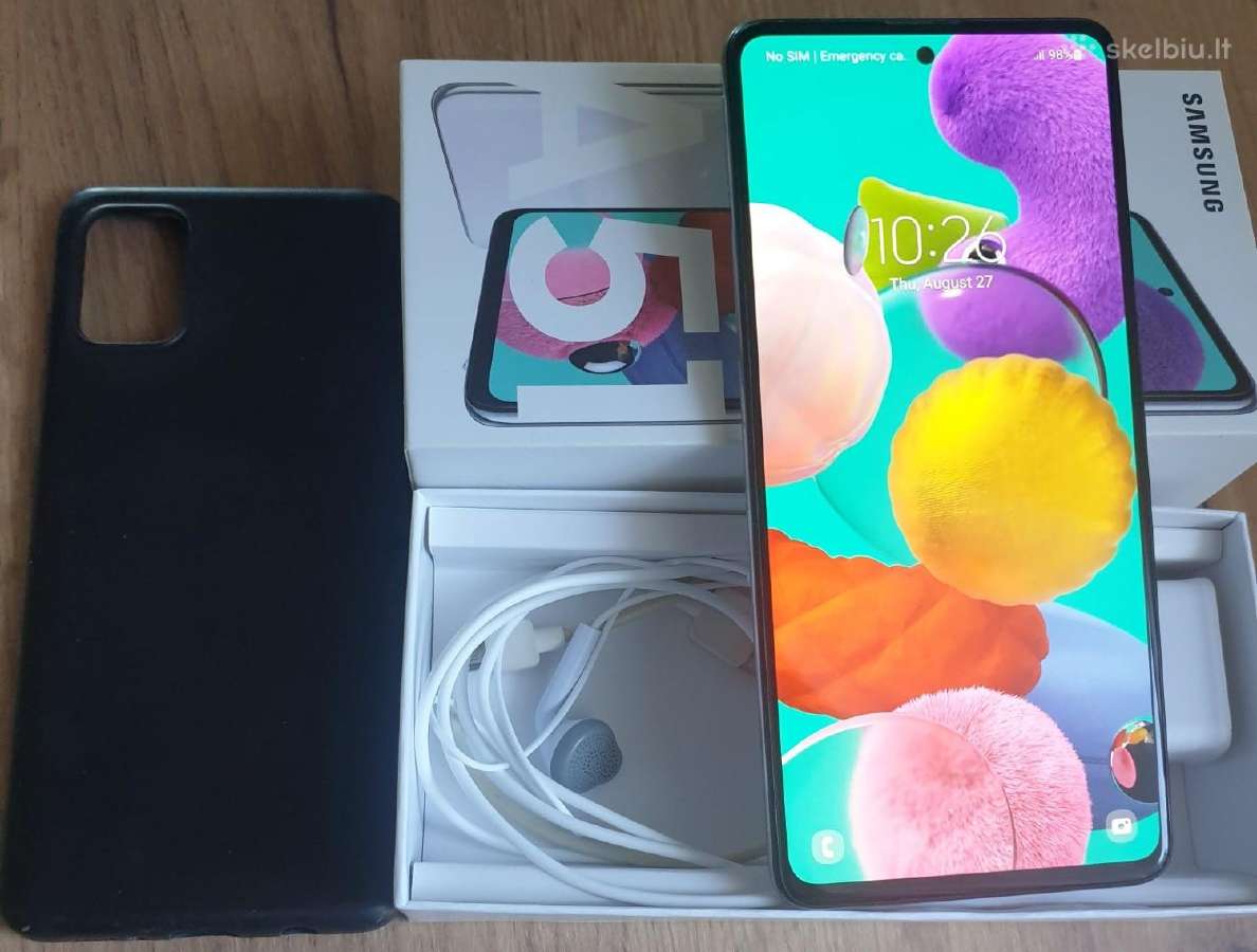 Samsung A51 128gb kaip naujas - nuotraukos Nr. 7