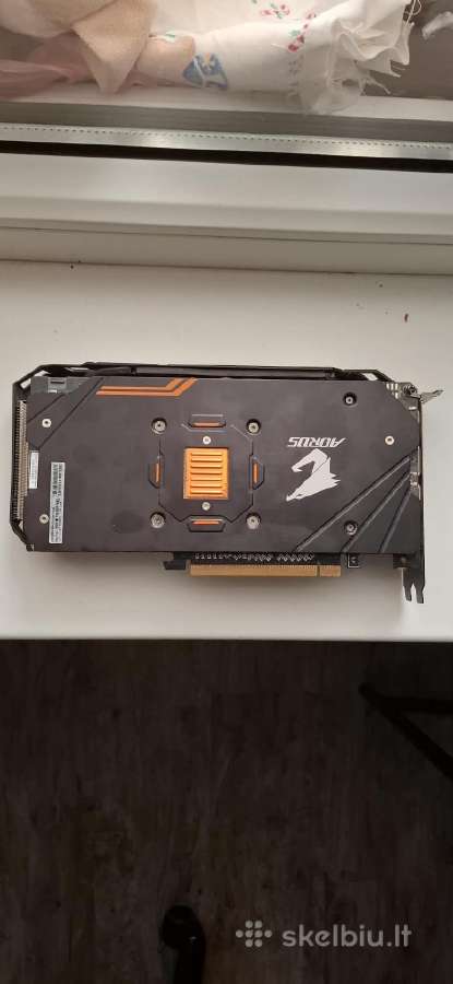 Parduodu naudota Gigabyte Aorus Radeon Rx 580 8gb - nuotraukos Nr. 2