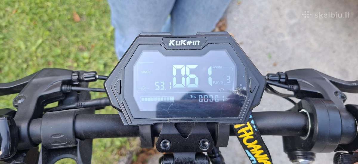 Elektrinis paspirtukas Kukirin G2 Pro - nuotraukos Nr. 8
