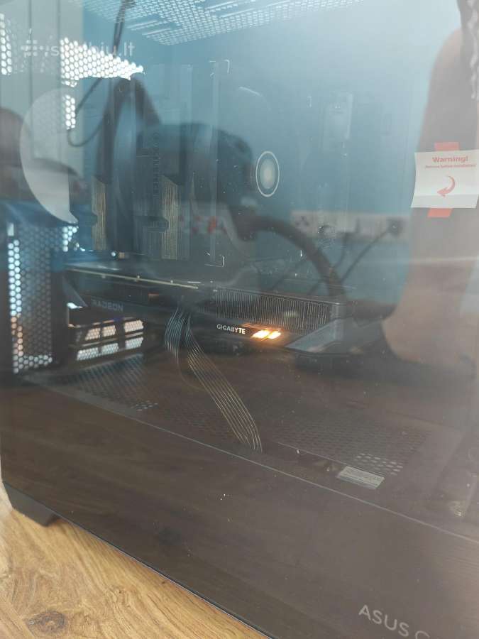 Galingas Gaming Pc Ryzen 5 7500f / Rx 9060 XT 16gb - nuotraukos Nr. 3