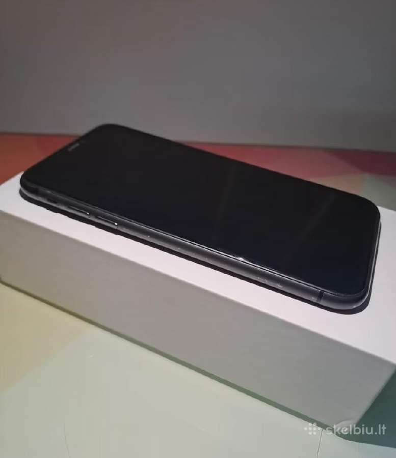 iPhone 11 juodos spalvos 64 GB - nuotraukos Nr. 3