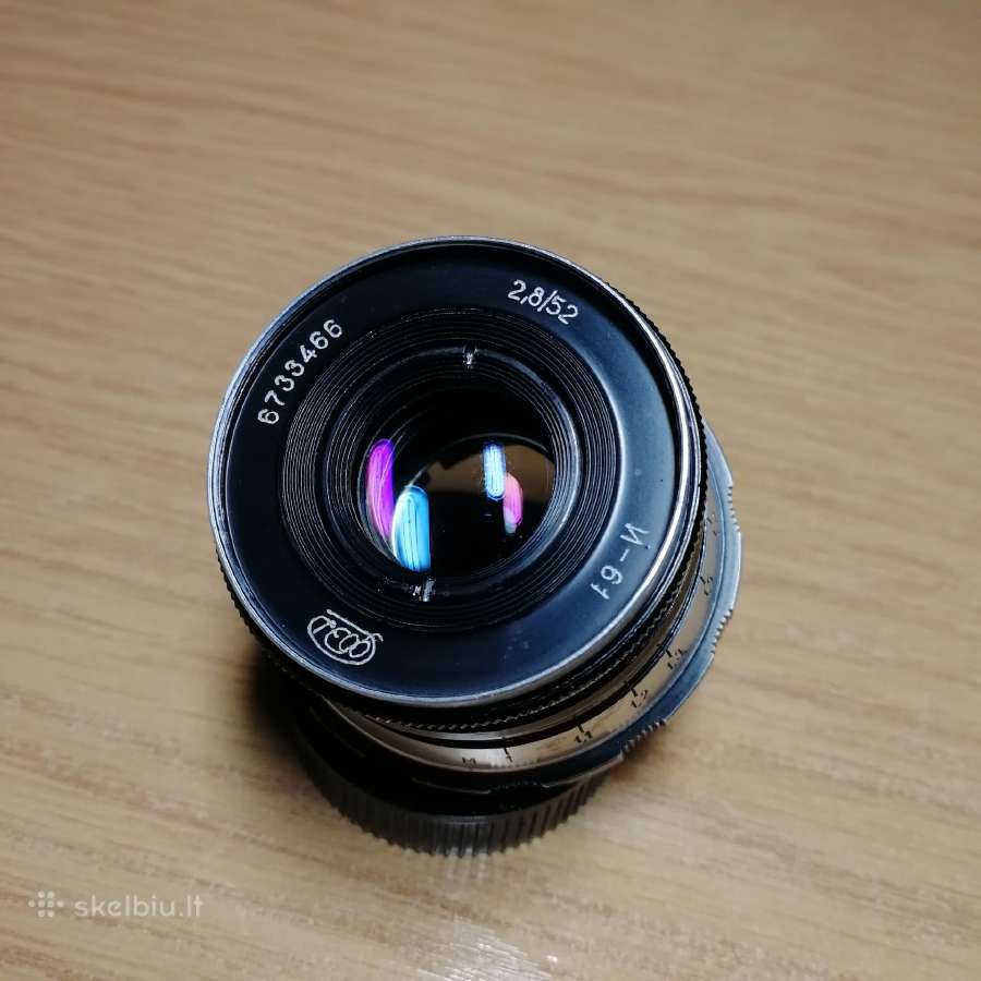 Industar-61 2,8/52 M39 - nuotraukos Nr. 2