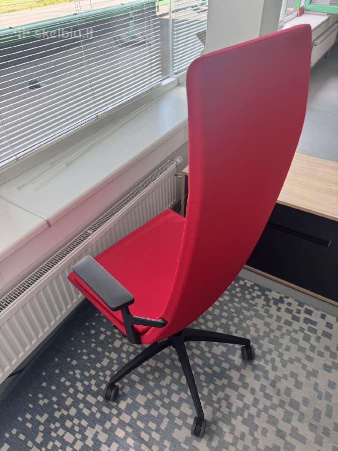 Narbutas Motion vadovo stalas su spintele ir kėde - nuotraukos Nr. 9