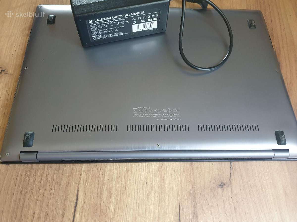 Lengvas Asus Ux320l lengvas, plonas, blizgus - nuotraukos Nr. 8
